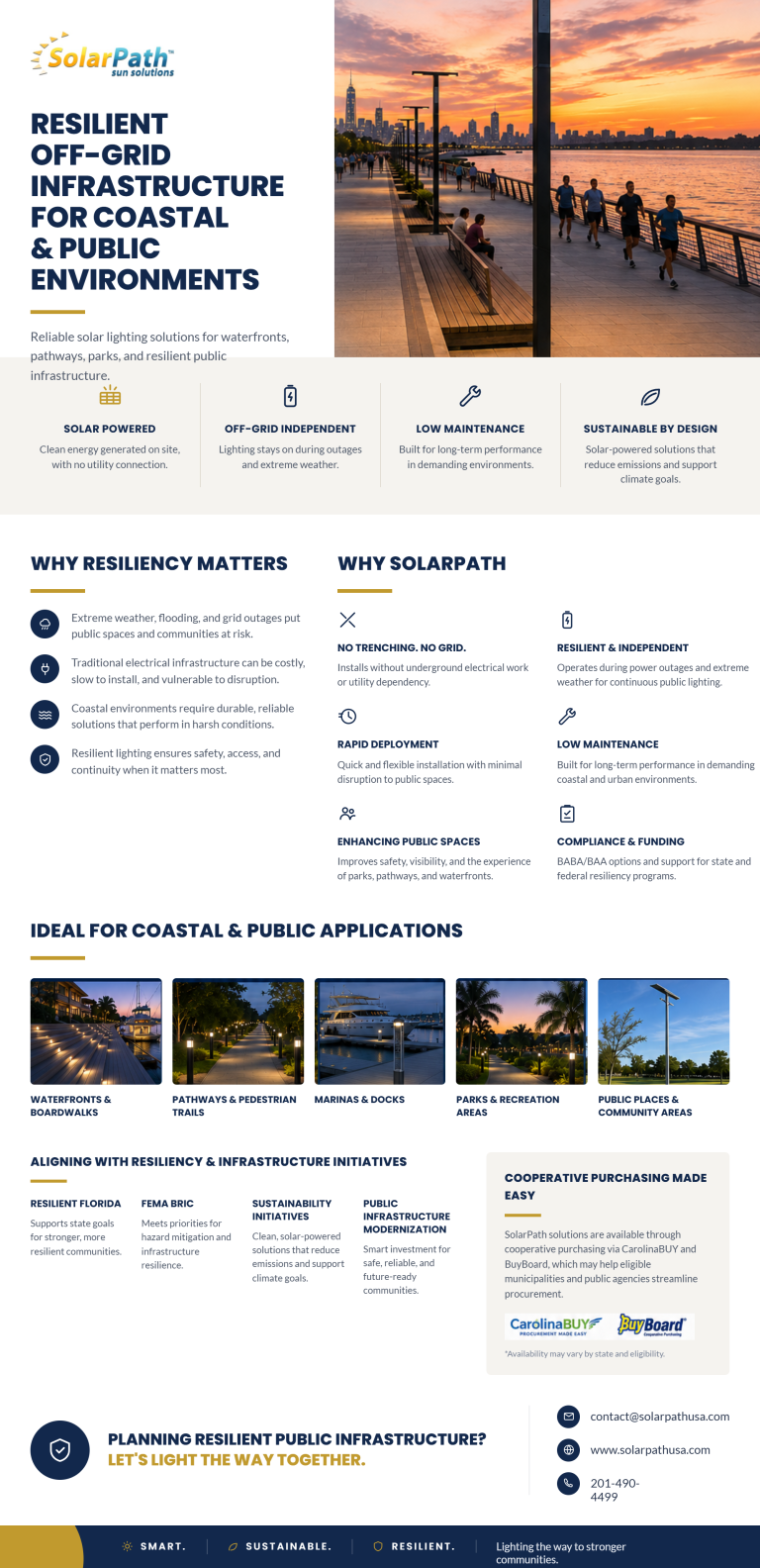 SolarPath one-pager - Resilient Coastal Infrastructure